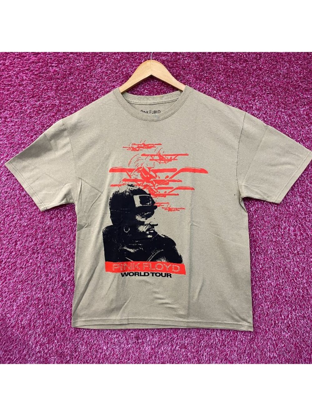 Pink Floyd World Tour Rock Band T-Shirt large